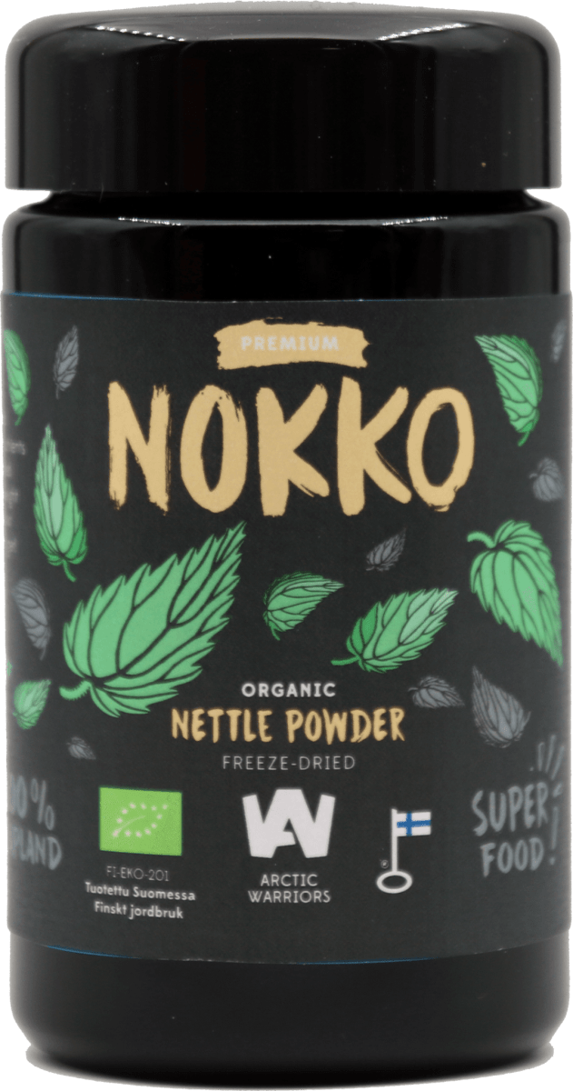Arctic Warriors Nokko Pakastekuivattu Nokkosjauhe Luomu 30 g