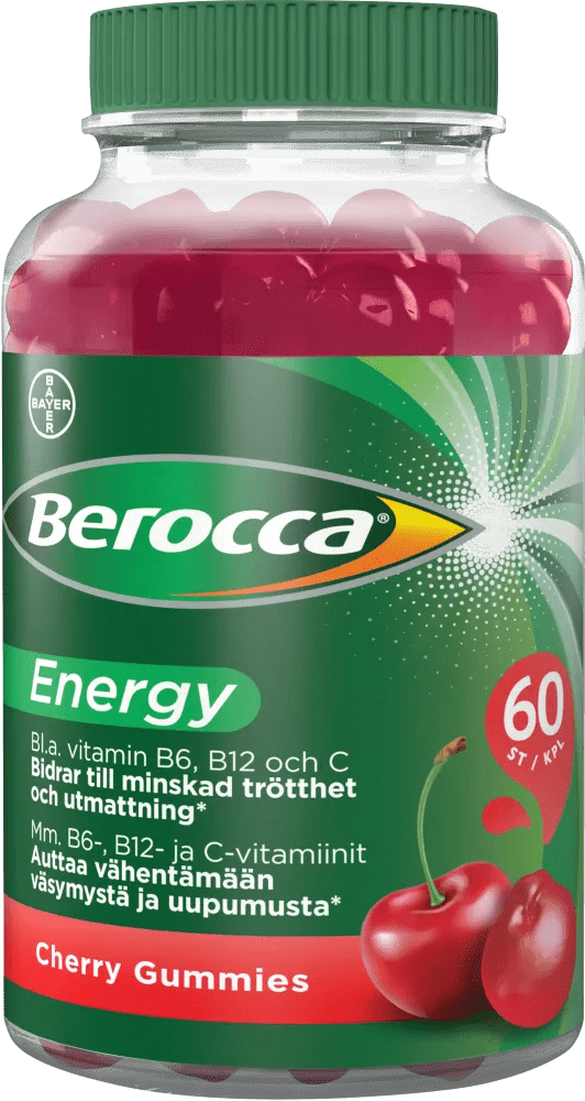 Berocca Energy Gummies 60 kpl