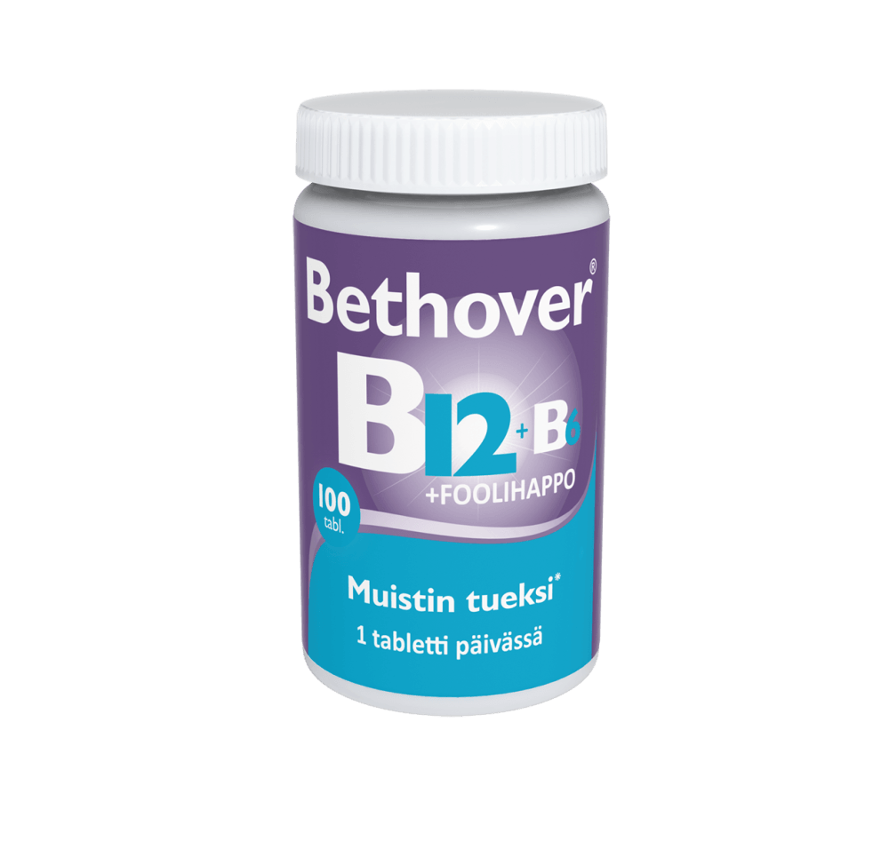 Bethover B12+ Foolihappo + B6 100 tabl