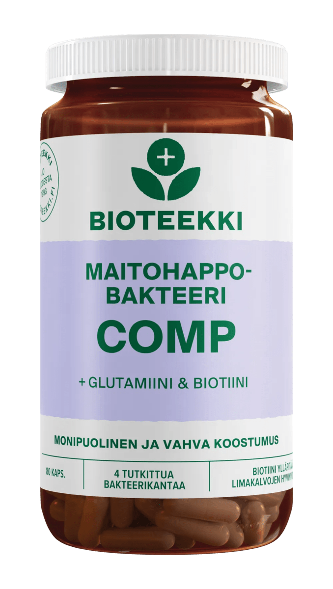 Bioteekki Maitohappobakteeri Comp kaps