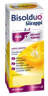 Bisolduo Siirappi 100 ml - helpostusta kuivaan yskään 100 ml