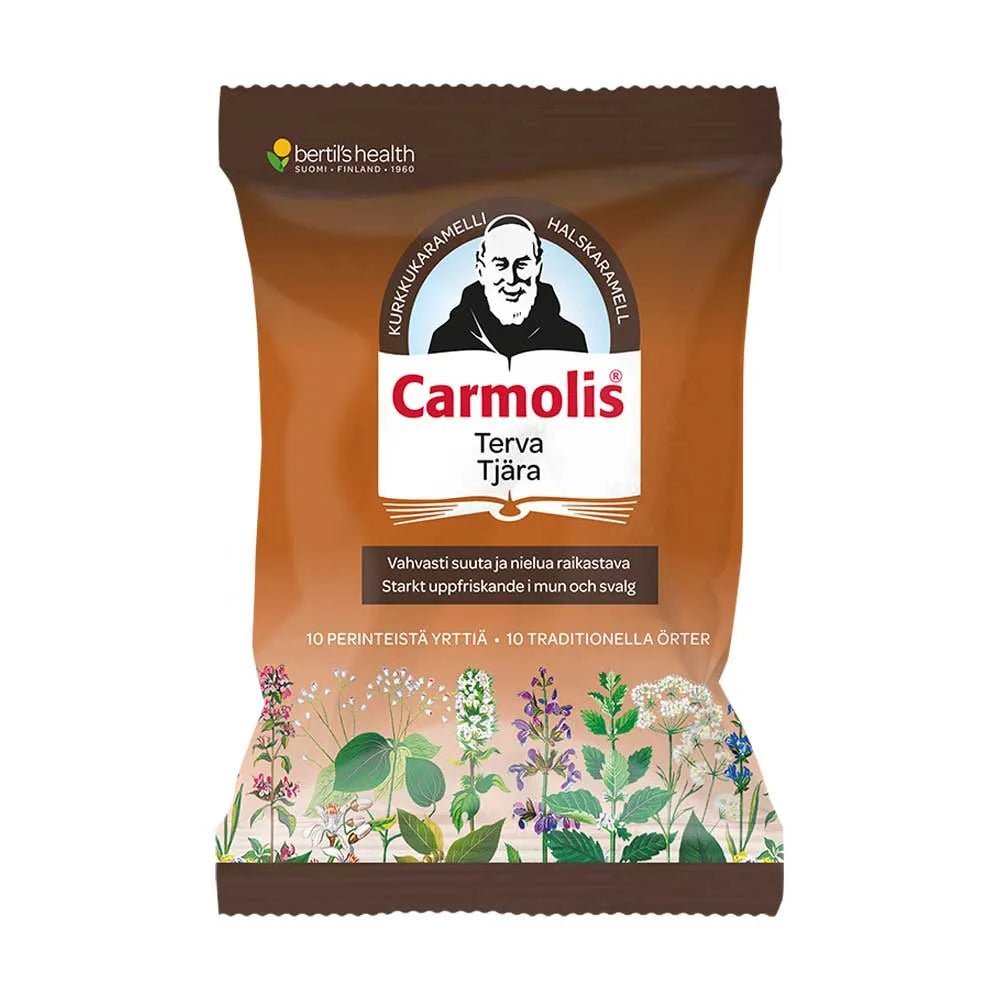 Carmolis Terva Kurkkukaramelli 1x75 g