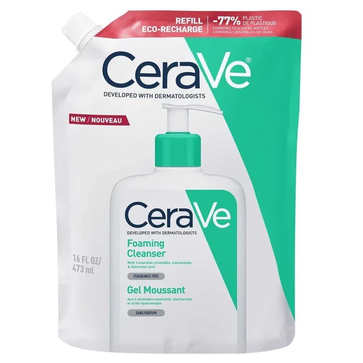 CeraVe Foaming Cleanser täyttöpakkaus 473 ml