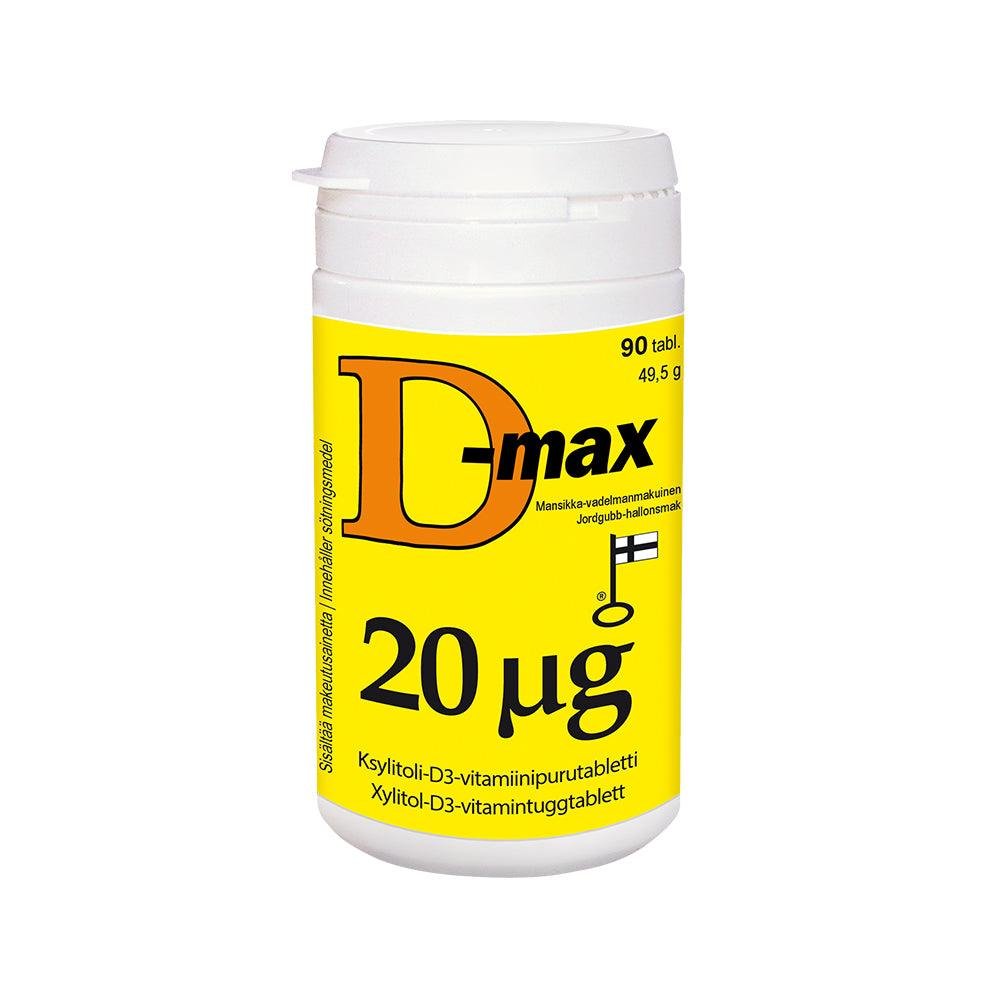D-Max 20 mikrog tabl