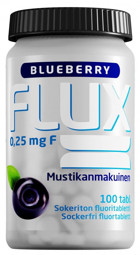 Flux Blueberry Fluoritabletti imeskelytabl