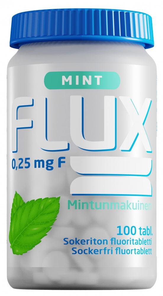 Flux Mint Fluoritabletti imeskelytabl