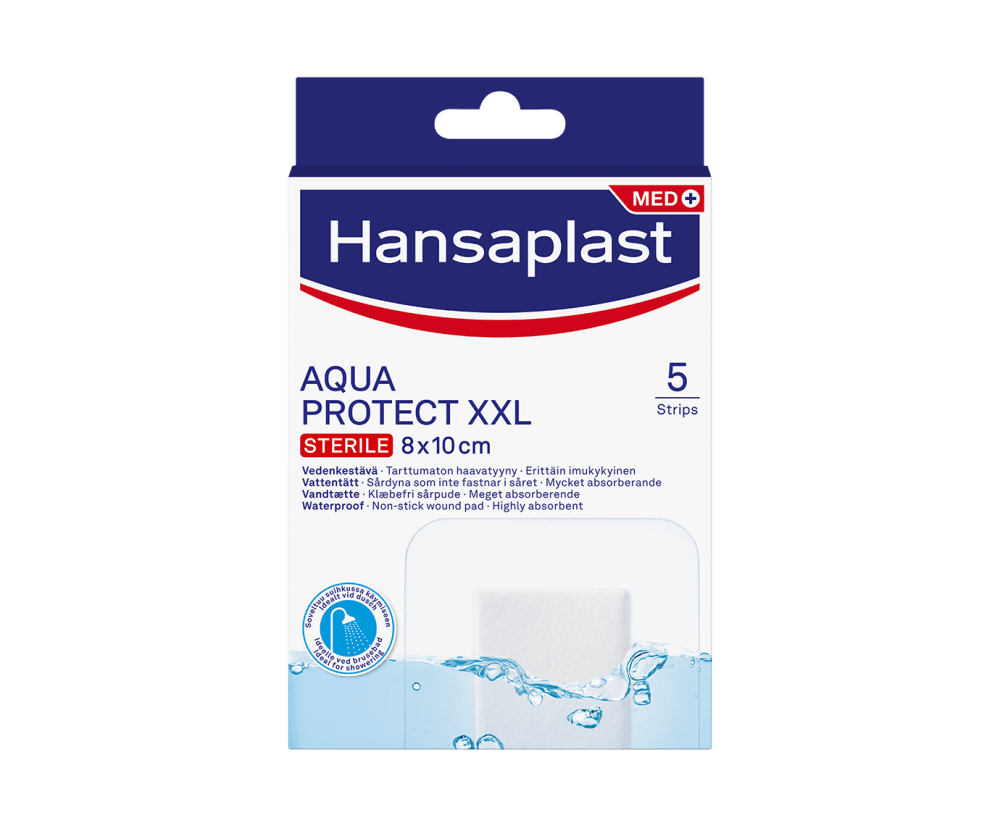 Hansaplast Aqua Protect XXL 8X10cm 5 kpl