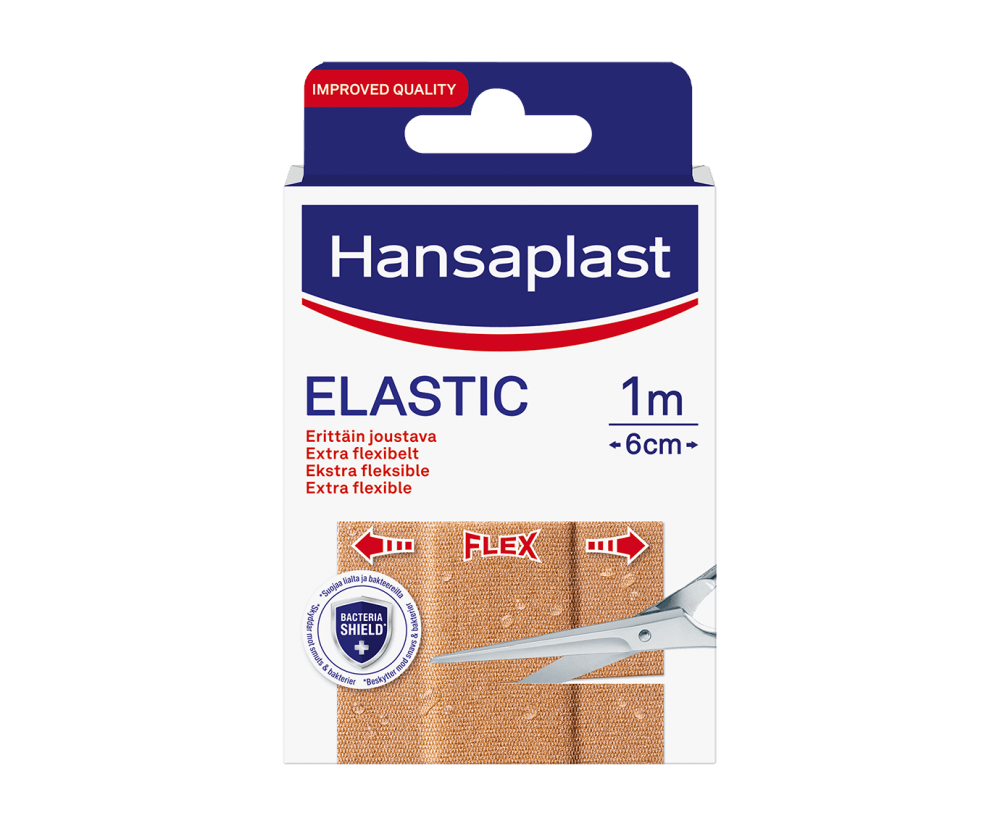 Hansaplast Elastic Kangaslaastari (ME10) 1 metri