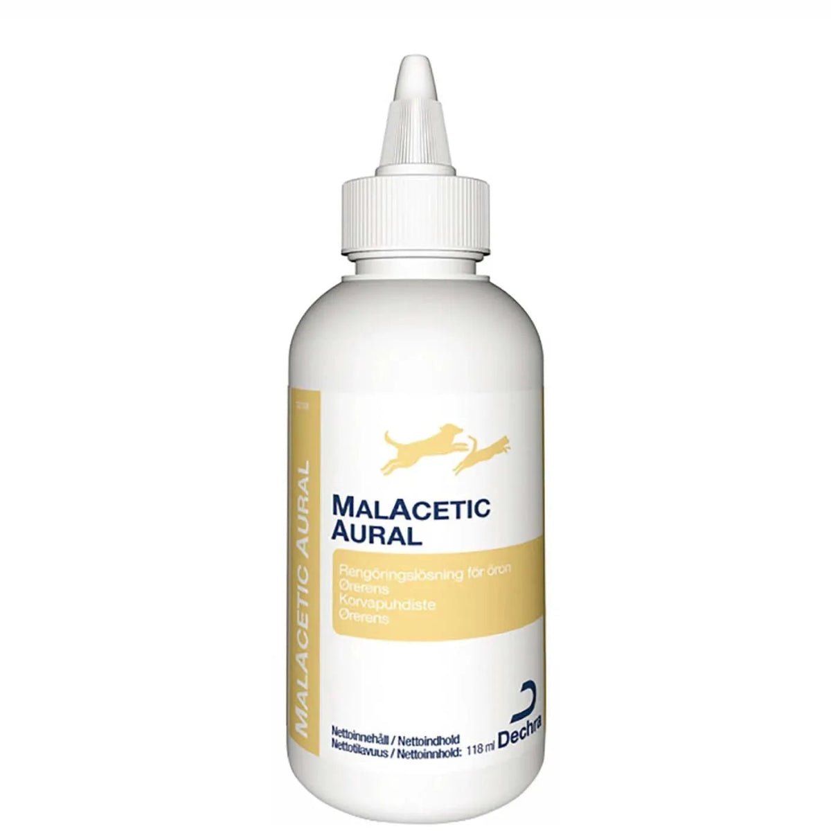 Malacetic Aural Korvapuhdiste Koirille ja Kissoille 118 ml
