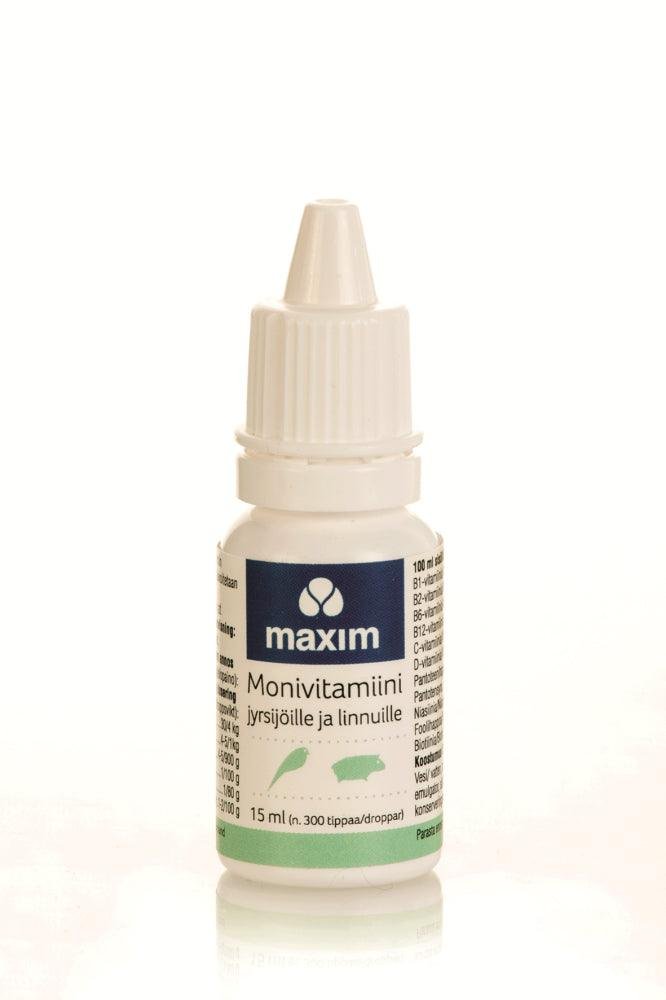 Maxim Monivit. Linnuille Ja Jyrsijöille 15 ml