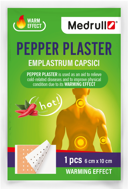Medrull Pepper Plaster 6X10 cm Pippurilaastari kpl
