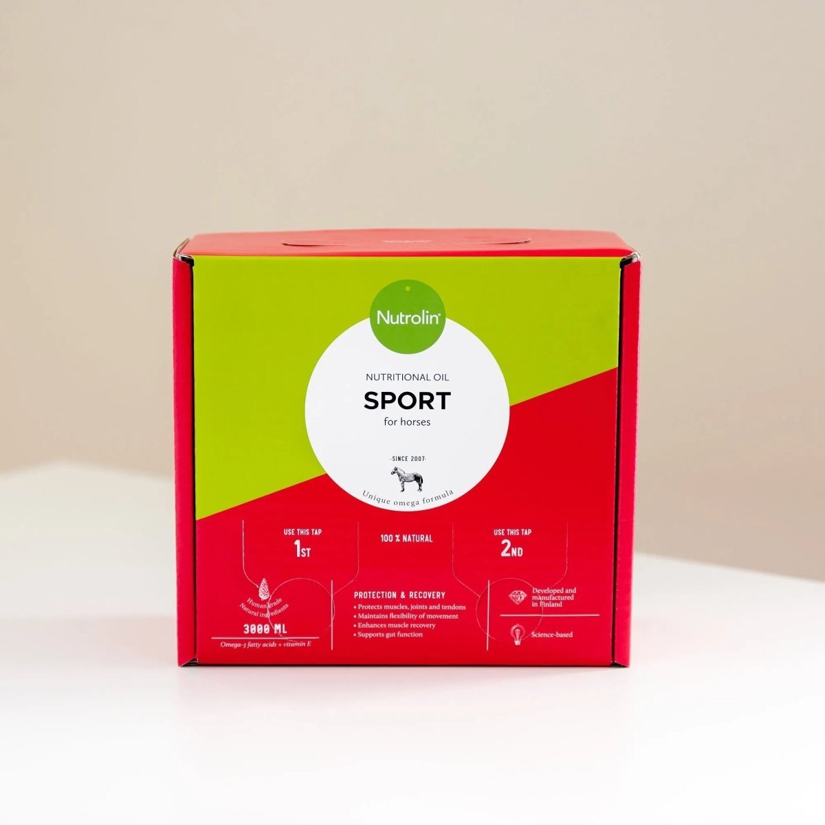 Nutrolin Horse Sport 3000ml - Rasvahapot Hevoselle 3000 ml