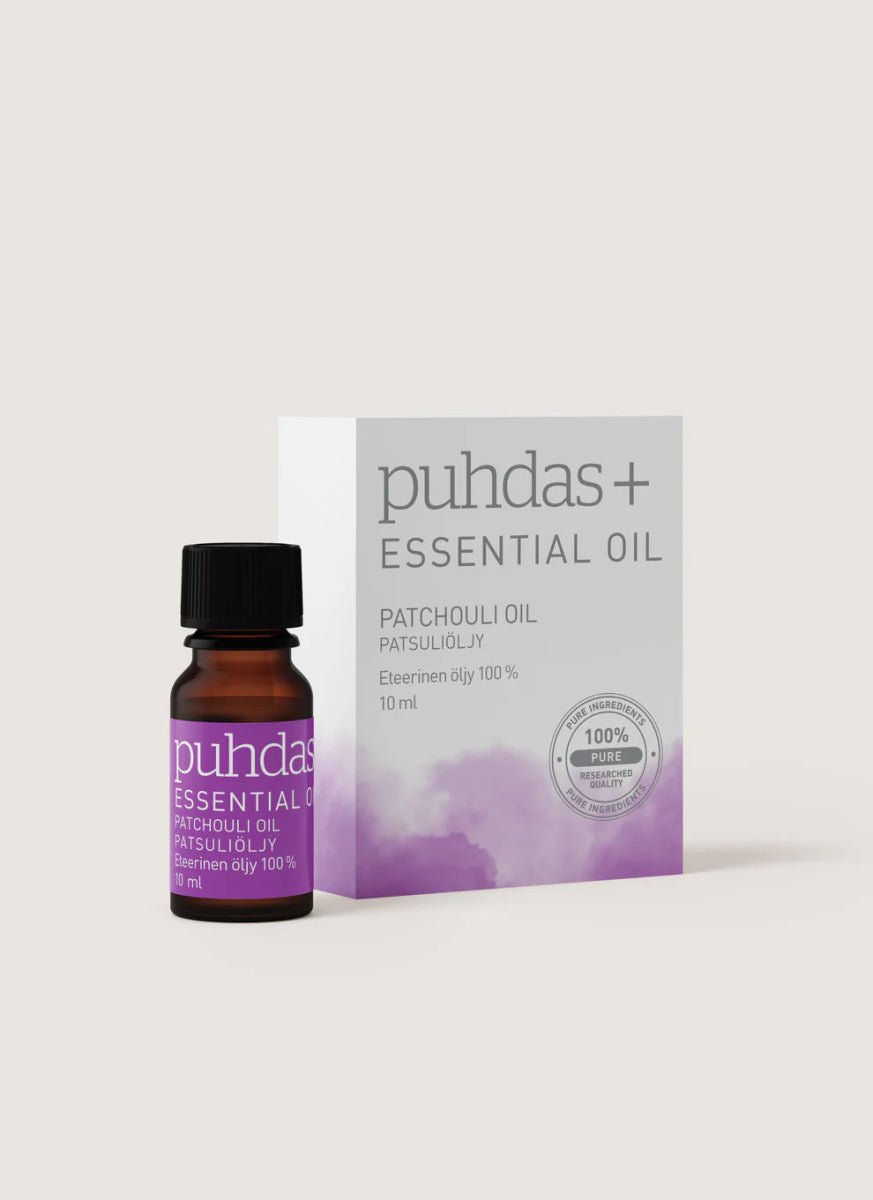 Puhdas+ 100% Eteerinen Patchouliöljy 10 ml