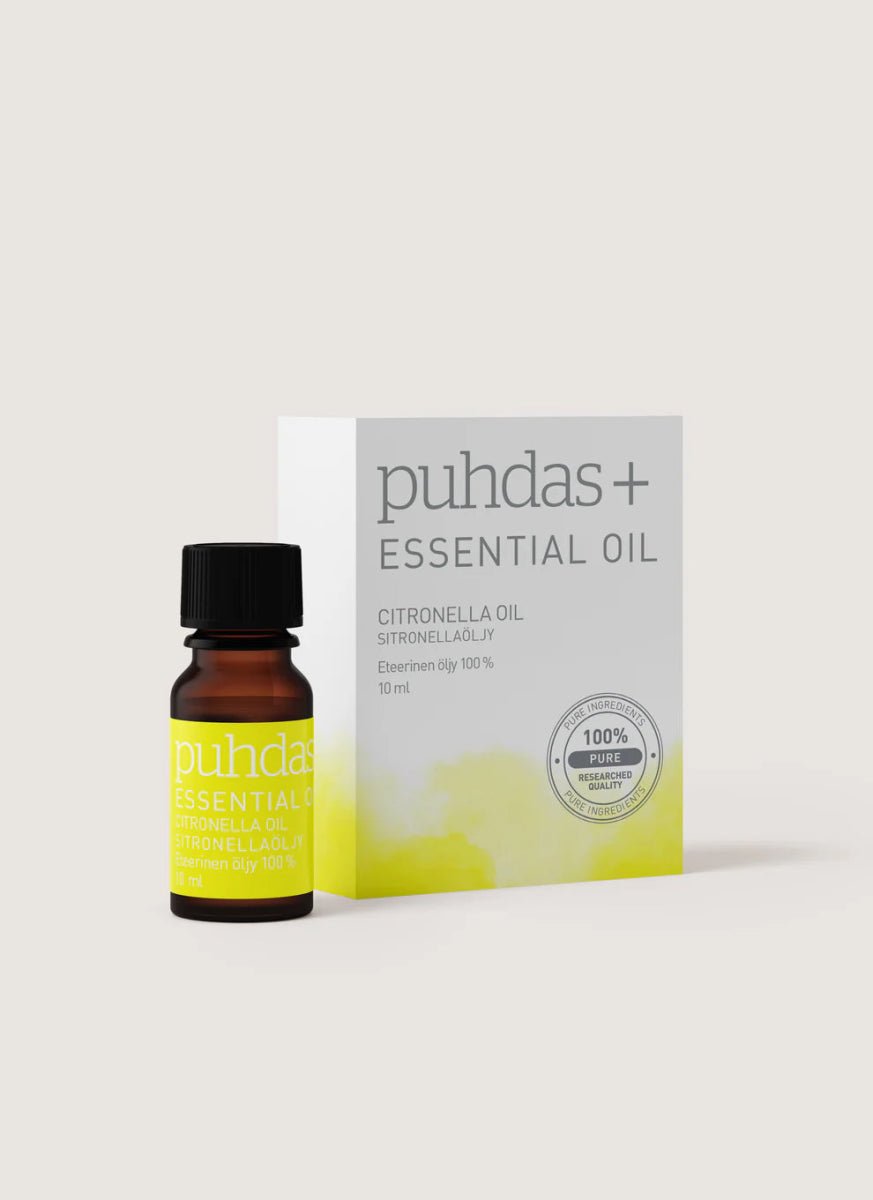 Puhdas+ 100% Eteerinen Sitronellaöljy 10 ml