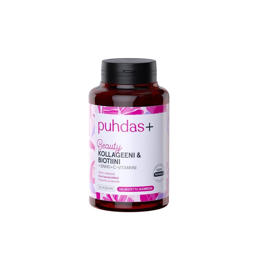 Puhdas+ Beauty Kollageeni & Biotiini kaps