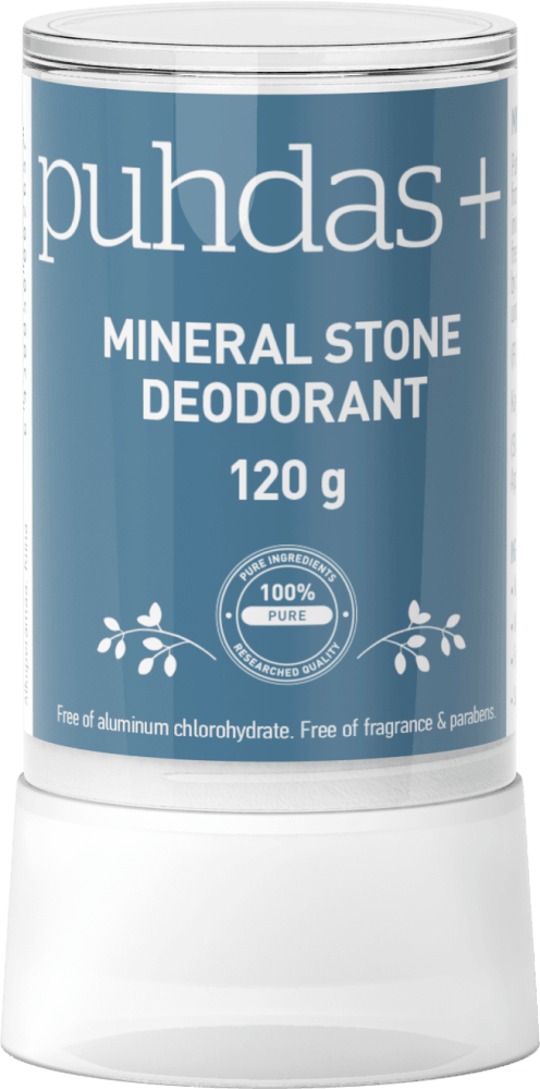 Puhdas+ Mineral Stone Deodorant, 120G 120 g