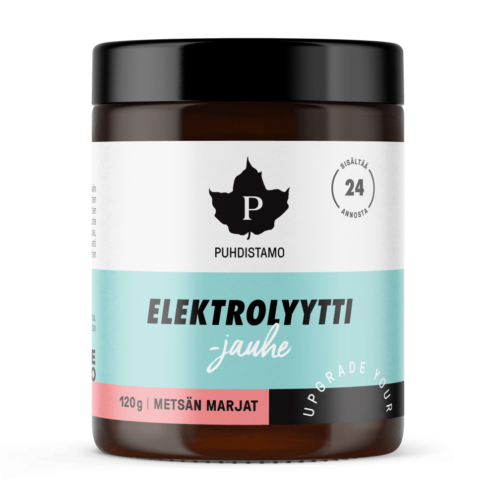 Puhdistamo Elektrolyyttijauhe Metsän Marjat, 120 g / 240 g 120 g