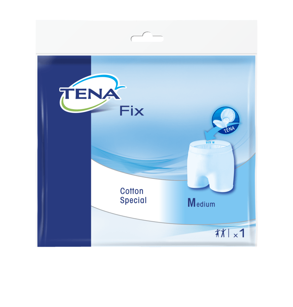 Tena Fix Cotton Special M Puuvillahousut 1 kpl