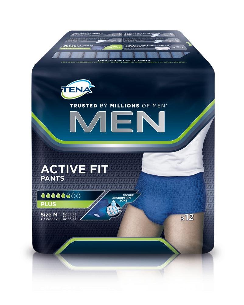 Tena Men Active Fit Pants Plus M 12 kpl