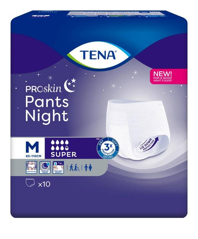 Tena Proskin Pants Night Super M 10 kpl