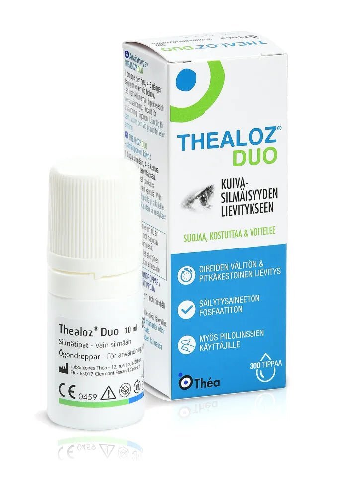 Thealoz Duo Silmätippa, Säilytysaineeton ml
