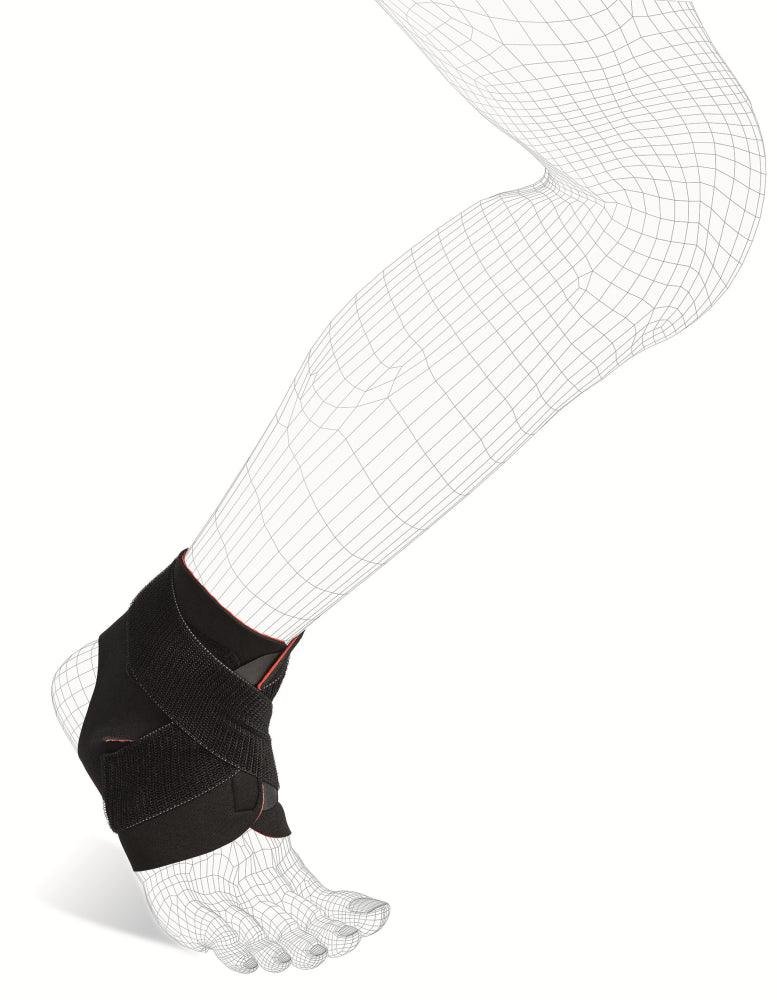 Thermoskin Exo Adj Ankle Wrap Onesize 80103 1 kpl
