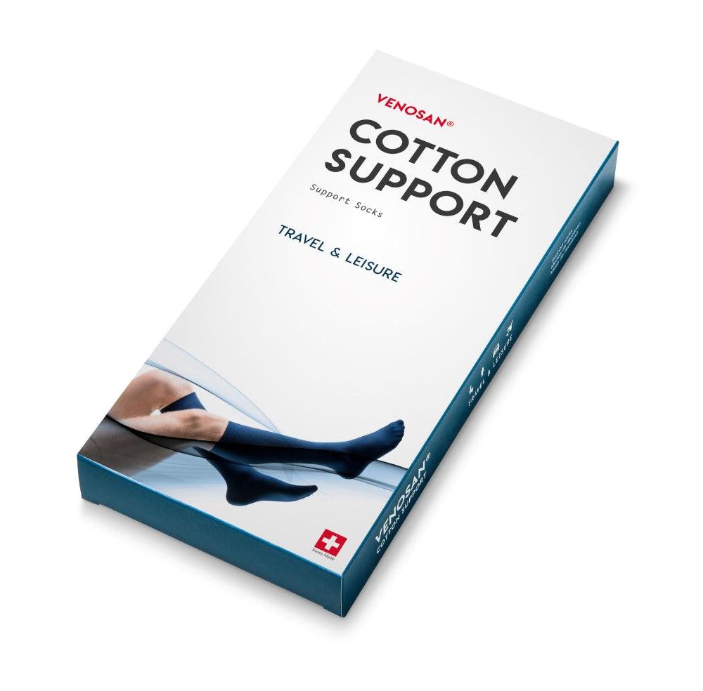 Venosan Cotton Support Tukisukka Valk. S 1 pari
