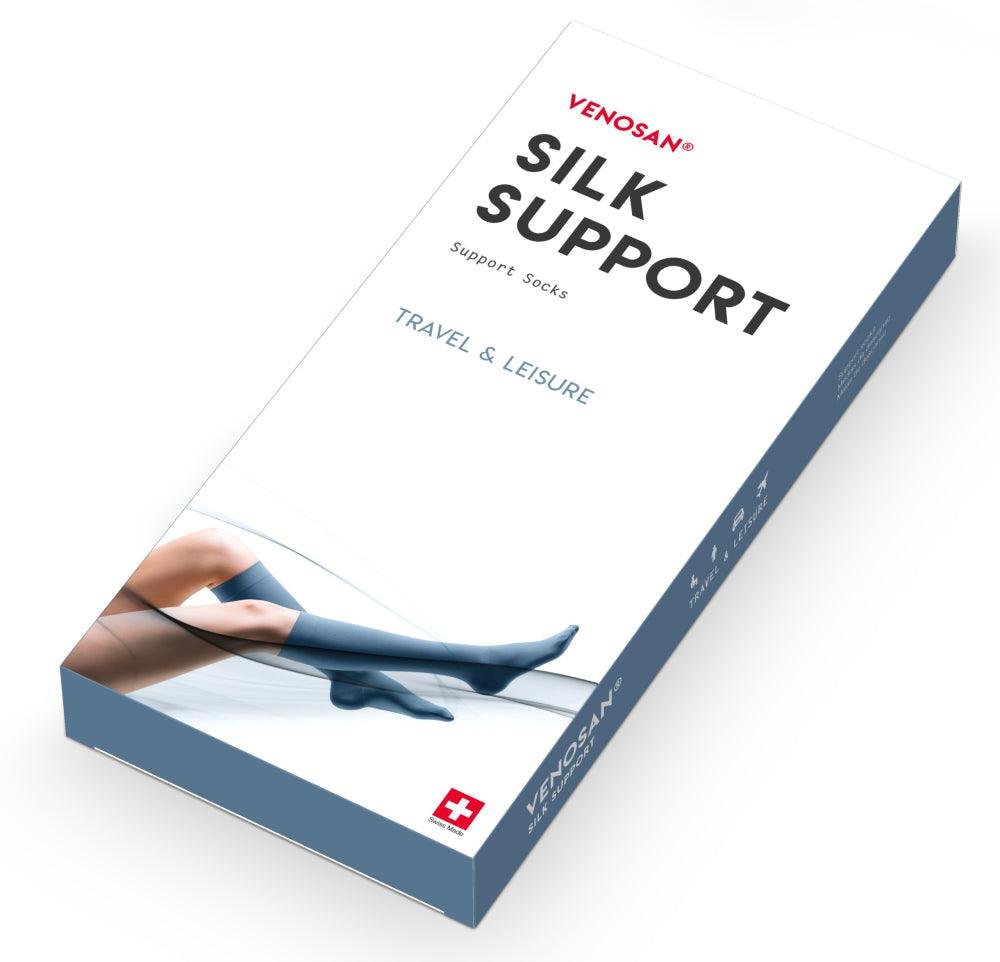 Venosan Silk Support Tukisukka Marine M 1 pari