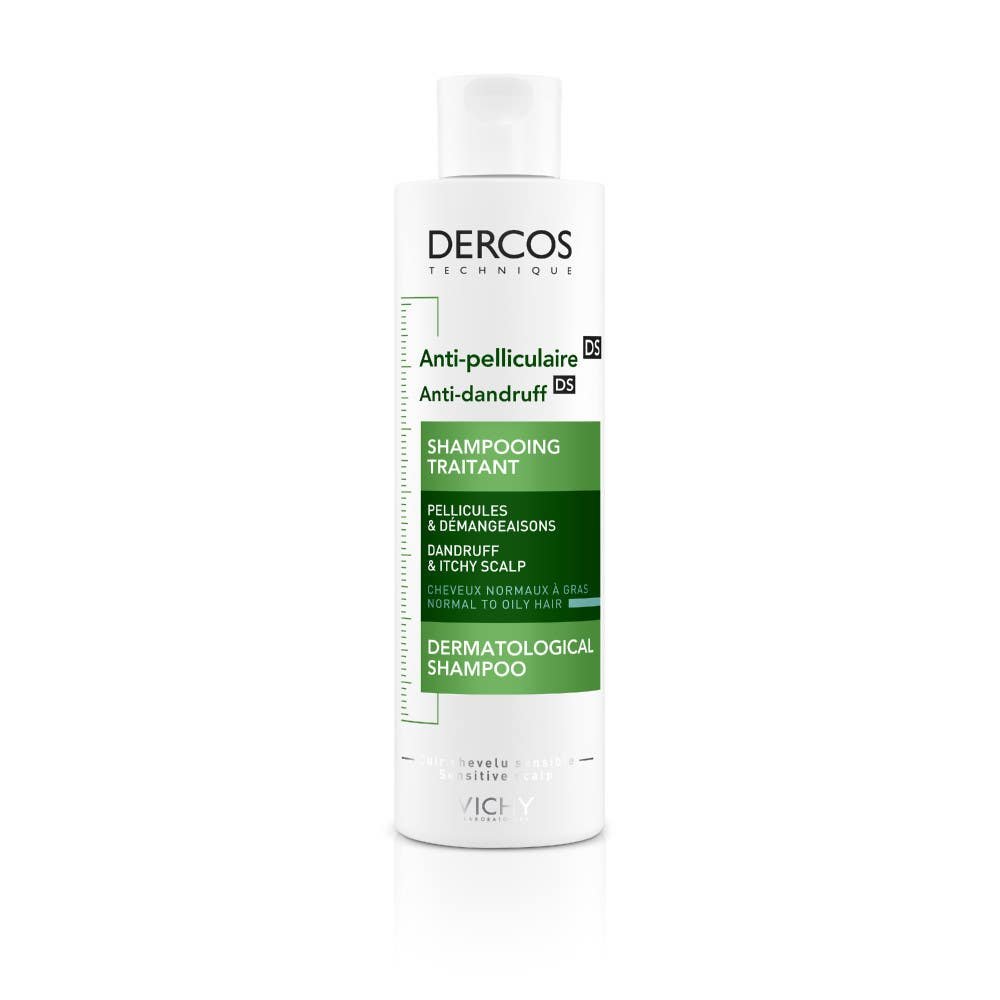 Vichy Dercos Sh Hilseshampoo, Rasvaiset Hiukset 200 ml
