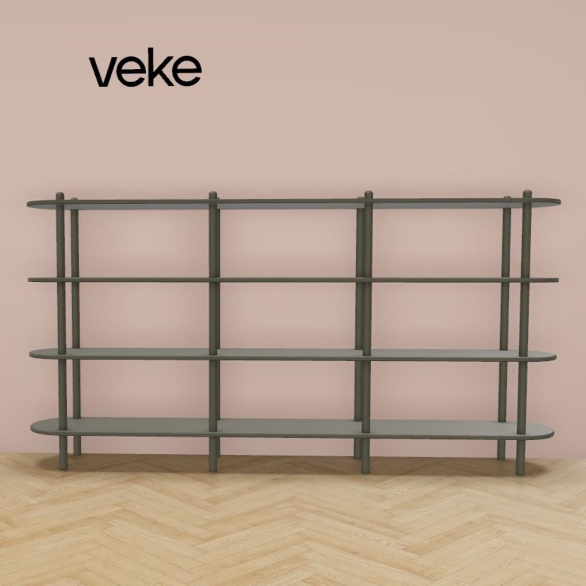 Askel avohylly 230x35x119 cm sammal