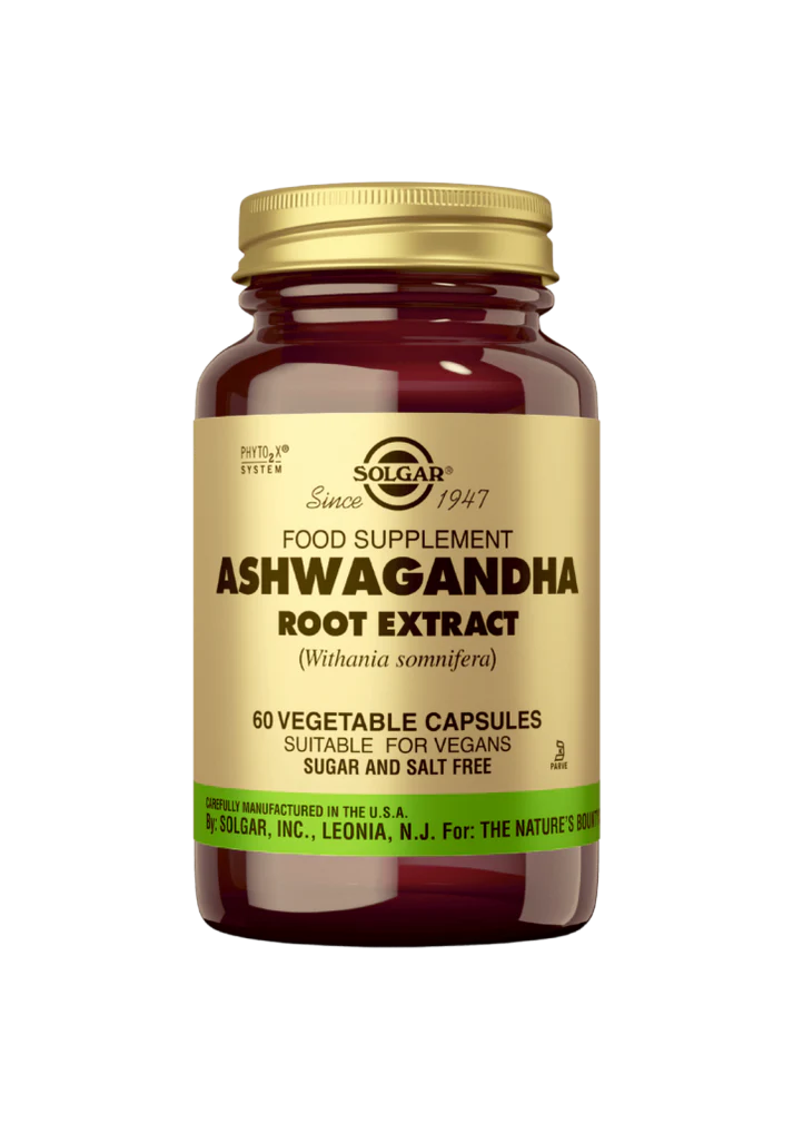 Solgar Ashwagandha juuriuute 60 kaps 60 kaps