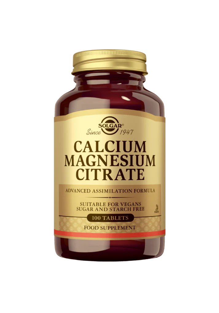 Solgar Kalsium-magnesiumsitraatti 100 tabl 100 tabl
