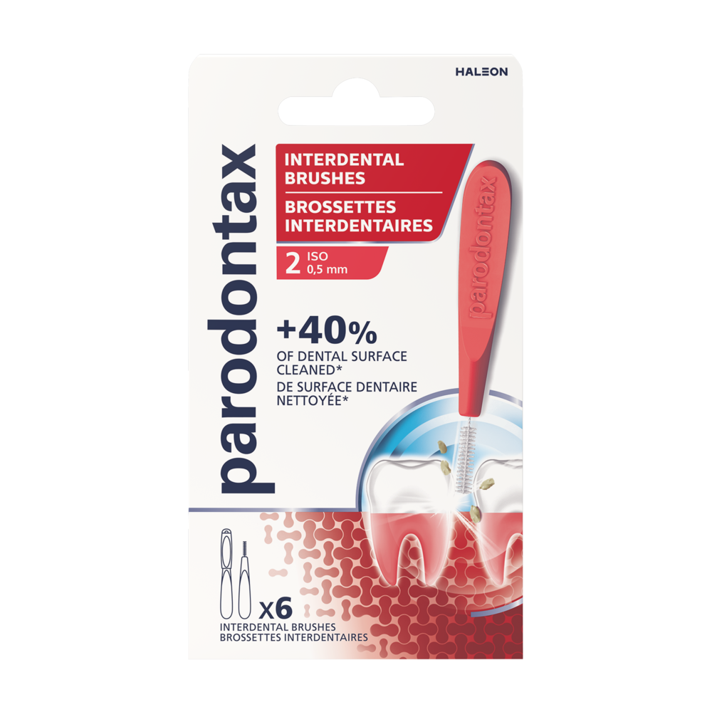 Parodontax Interdental brush 0,5 mm hammasväliharja 6 kpl 6 kpl