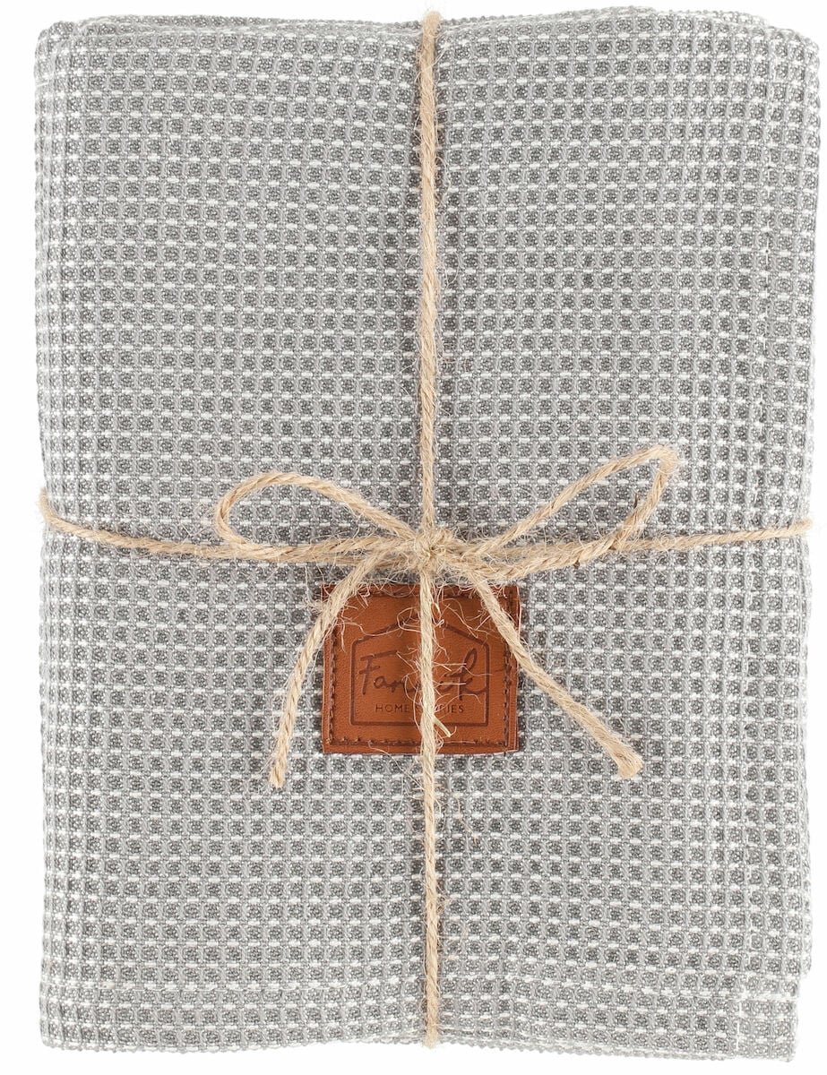 Fanni K Bamboo keittiöpyyhe 2 kpl harmaa 50x70cm