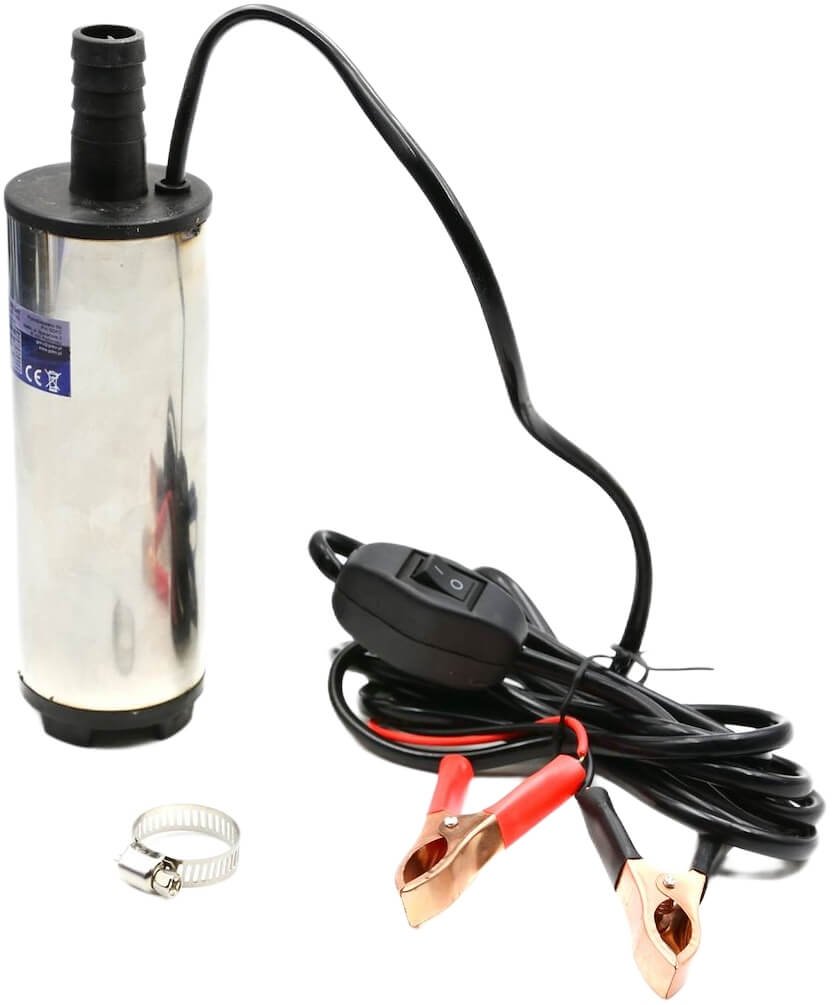 Upotettava diesel- ja vesipumppu 12 V, Geko