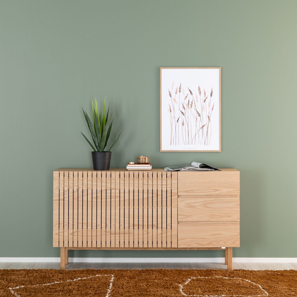 Mooda Gap senkki 150x40x81 cm tammi