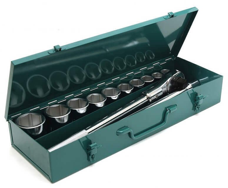 Hylsyavainsarja 3/4" (15 osaa), Kamasa-Tools