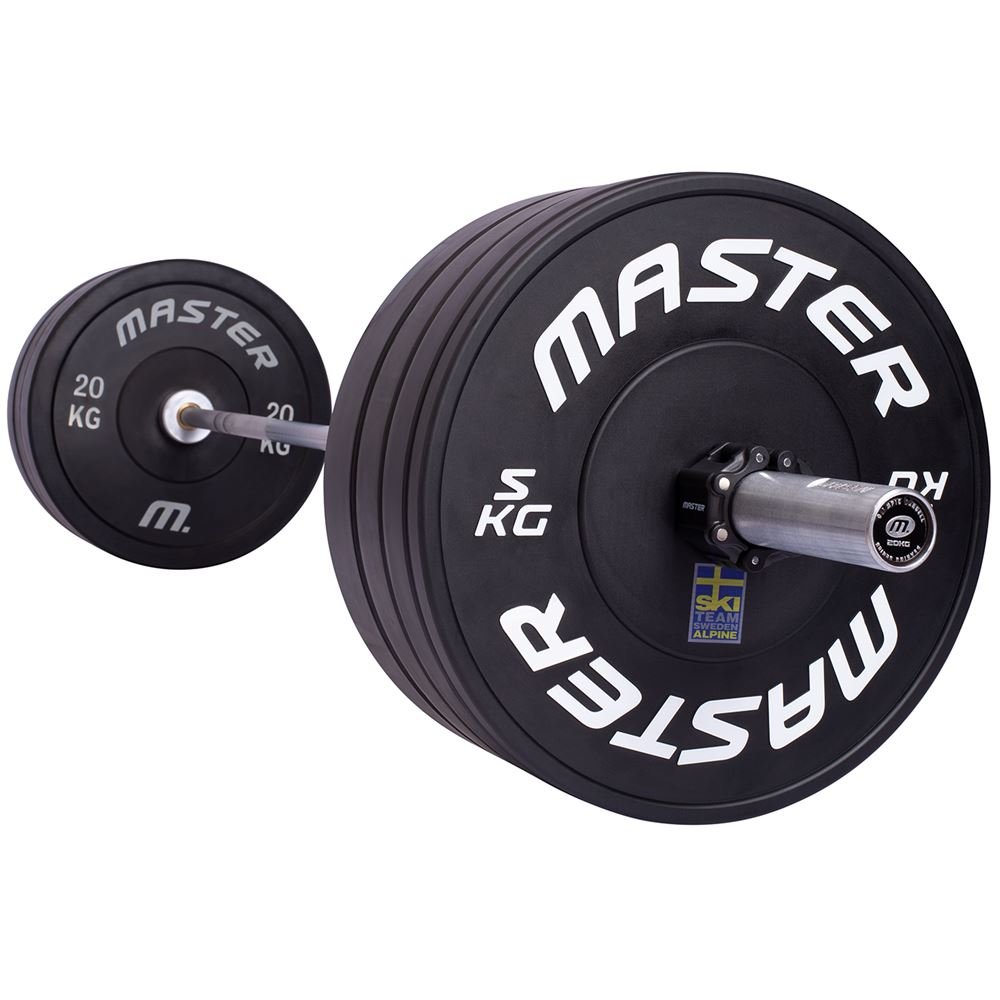 Master Fitness 110 kg Bumper-paketti
