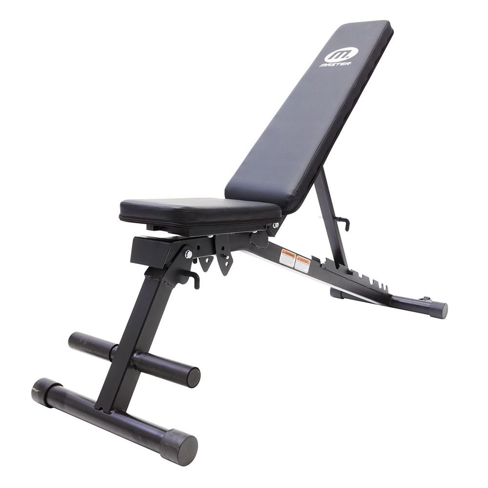 Master Fitness Harjoituspenkki Black II Taitettava Penkki, Penkit
