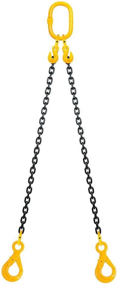 2-haarainen nostoketju 3 m (8 mm), Haklift