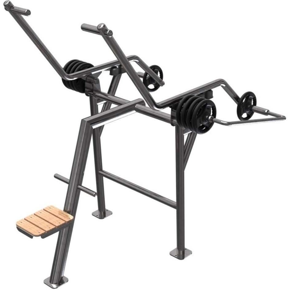 Nordic Fighter GCE Lat machine, Kuntosalilaitteet - ulkokäyttöön