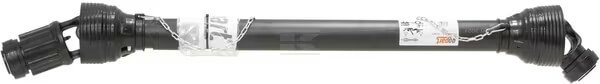 Nivelakseli PTO 20, 860 mm, 1-3/8"-6, ylikuormakytkimellä 600 Nm, GoPart