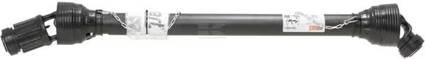 Nivelakseli PTO 20, 860 mm, 1-3/8"-6, ylikuormakytkimellä 900 Nm, GoPart