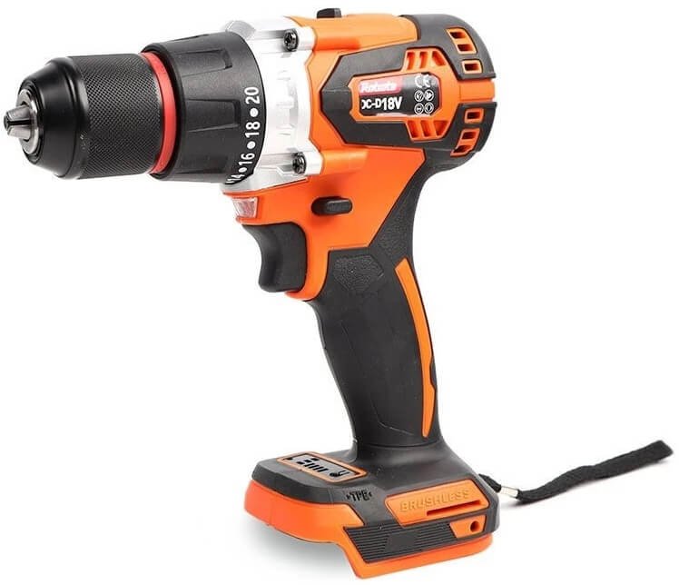 Akkuporakone 13 mm 18 V, Robota