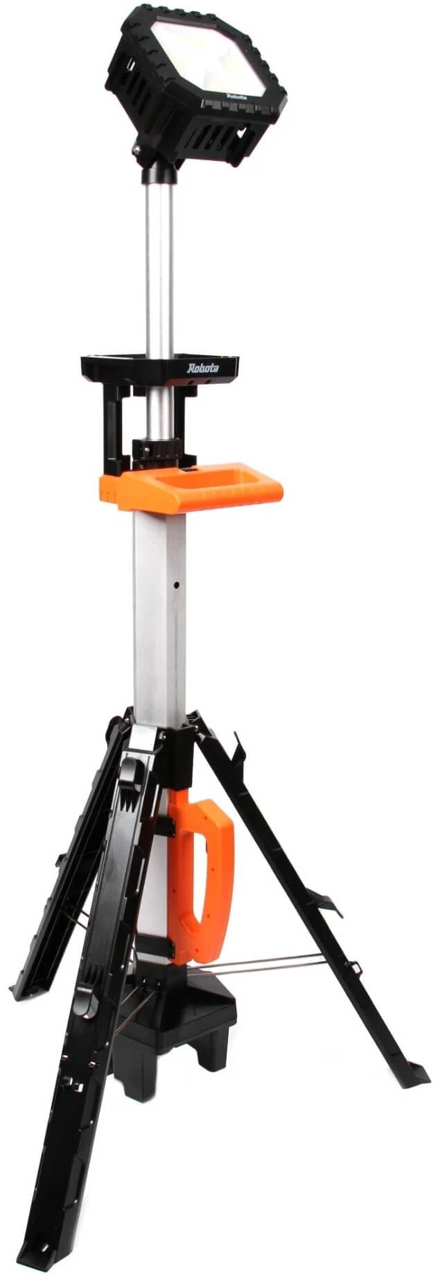 Akkukäyttöinen Led-valonheitin 9000 lm, Robota