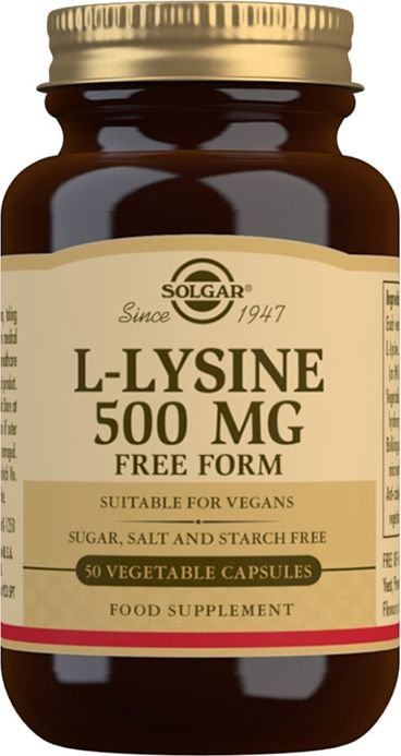 Solgar L-Lysiini 500 mg 50 kaps 50 kaps