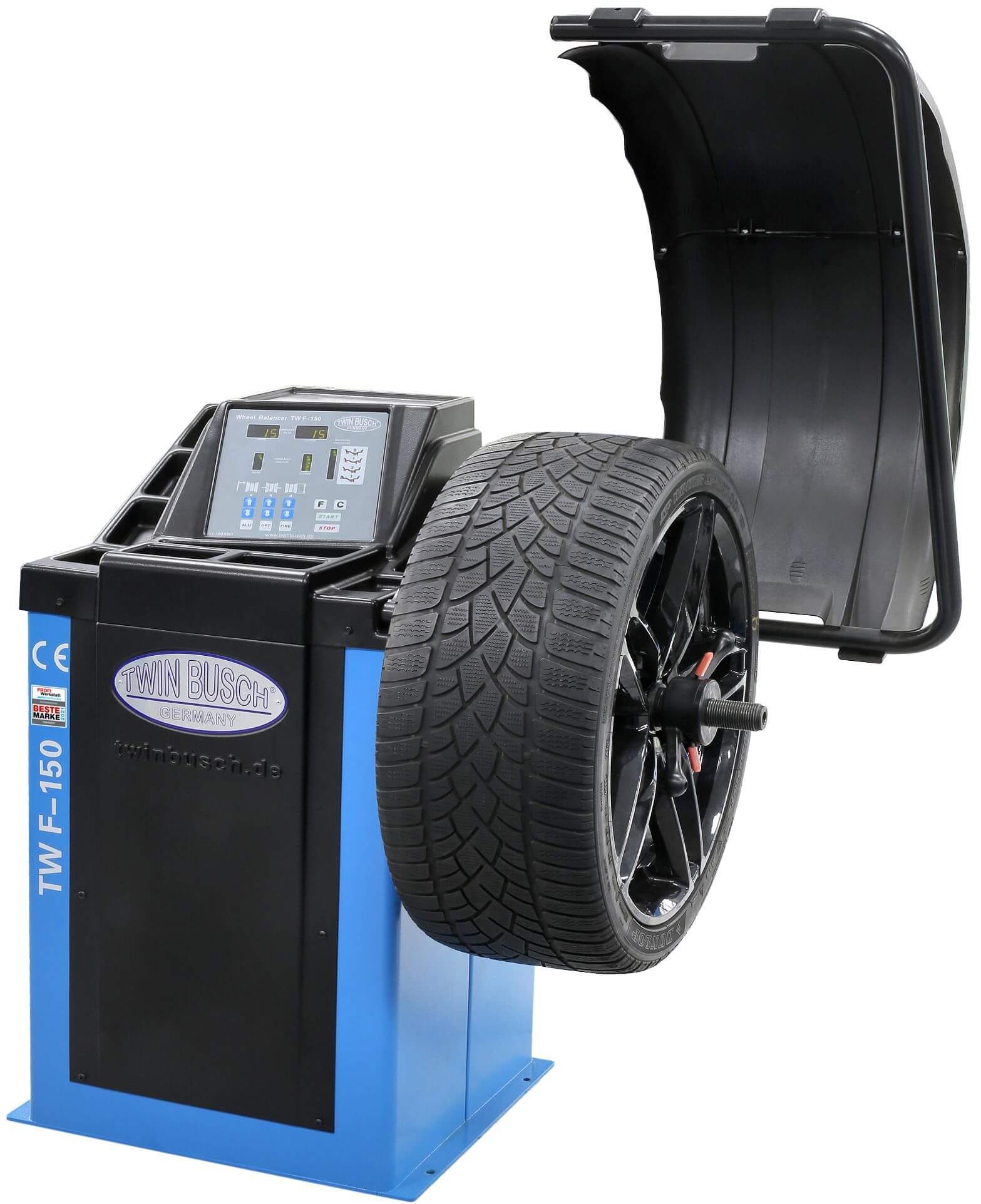 Puoliautomaattinen renkaiden tasapainotuskone TWF-150, Twin Busch