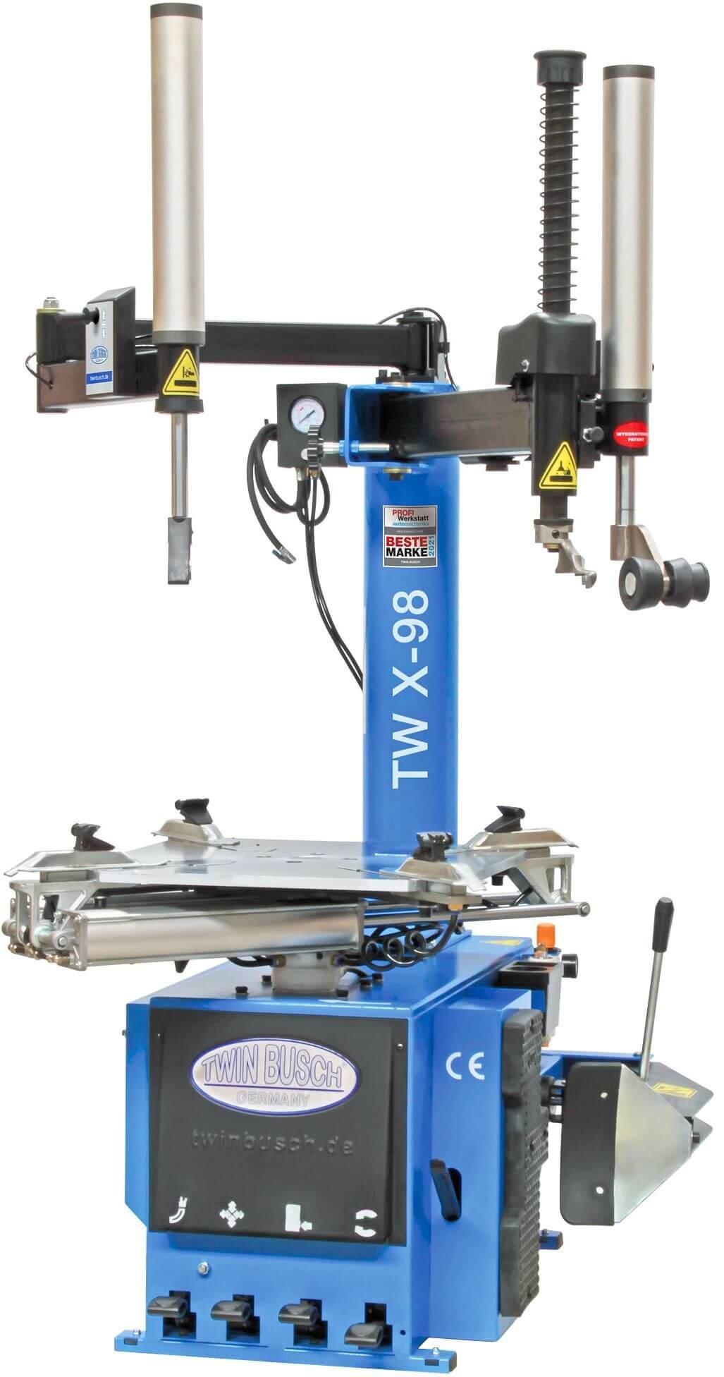 Puoliautomaattinen rengaskone TWX-98, Twin Busch