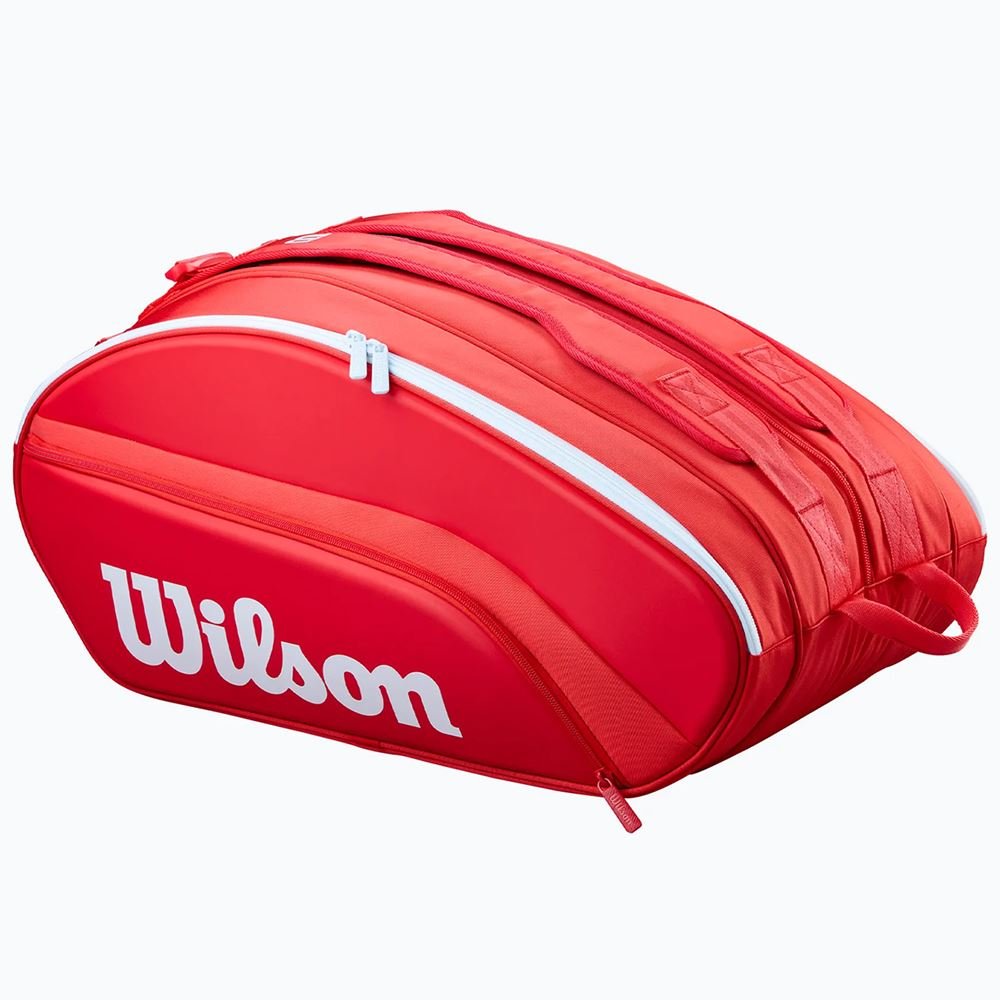 Wilson 2026 Super Tour Red Padel Bag Red, Padellaukut