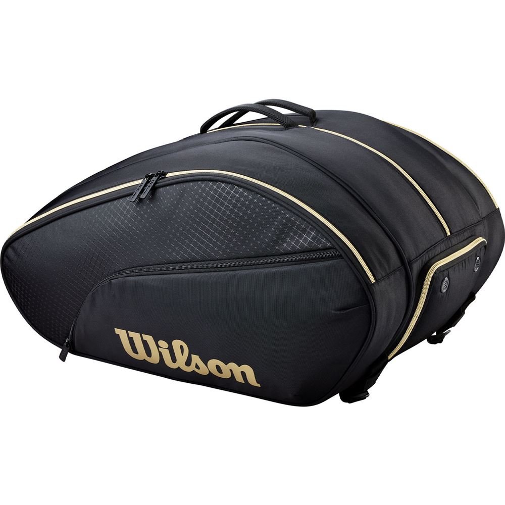 Wilson Defy V1 Padel Bag Black/Gold, Padellaukut